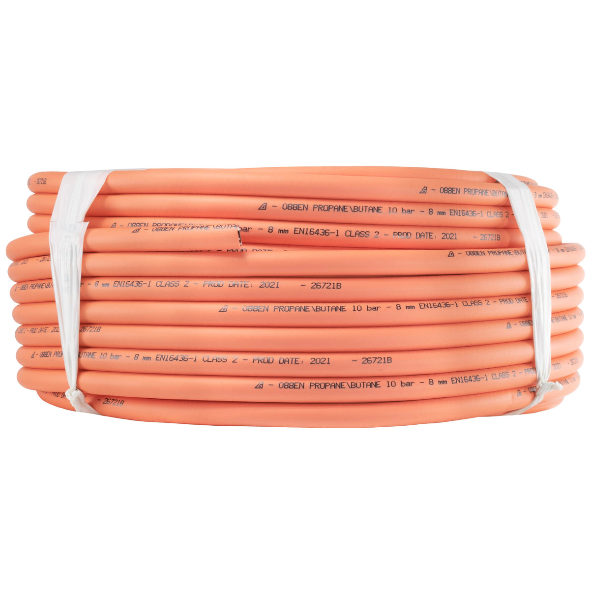 Rubber LPG Gas Pipe - 8mm EN16436