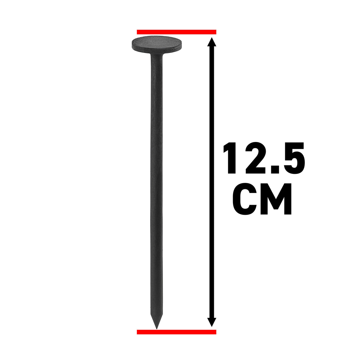 5" Plastic Pin Pegs for Weed Control Fabric - Pack of 100