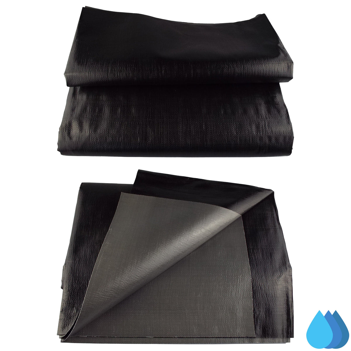 5m x 5m Black Pond Liner - L Grade 200 GSM