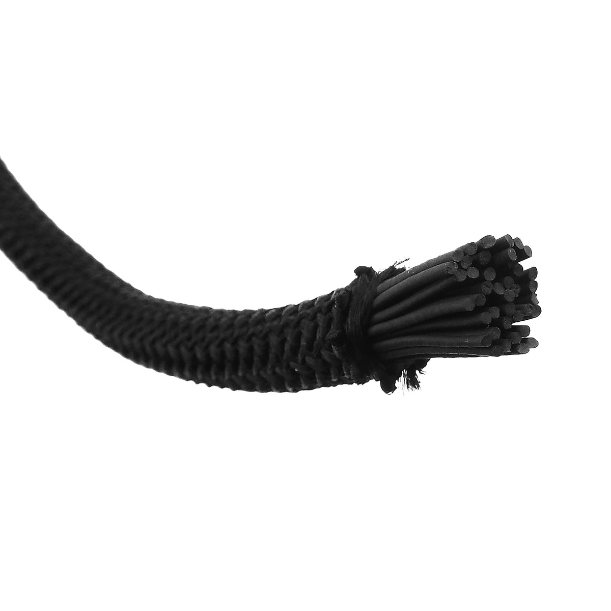 8mm Elastic Bungee Rope Black 30m
