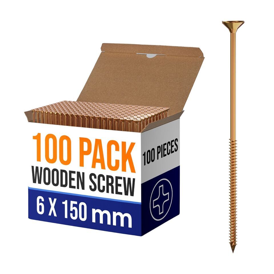 Flat Head Self Tapping Wood Screws Countersunk