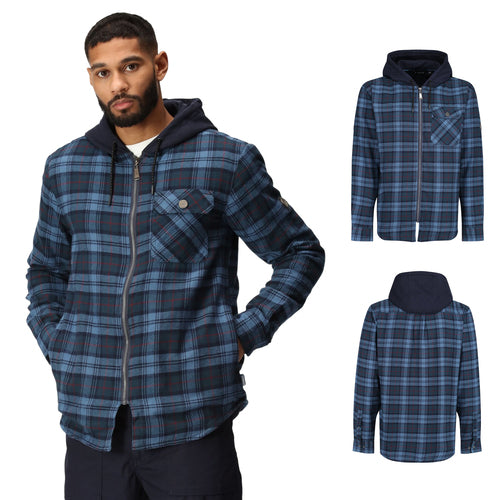 Mens Regatta Fleece Lined Check Shirt