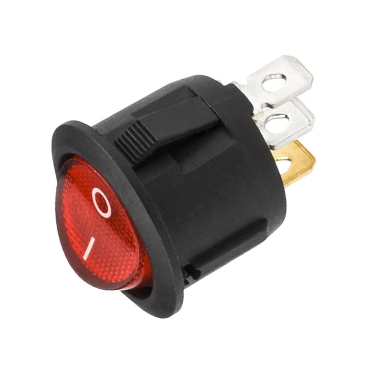 Round Rocker Switch ON/OFF 3-Pin Automotive switches - Pack of 10