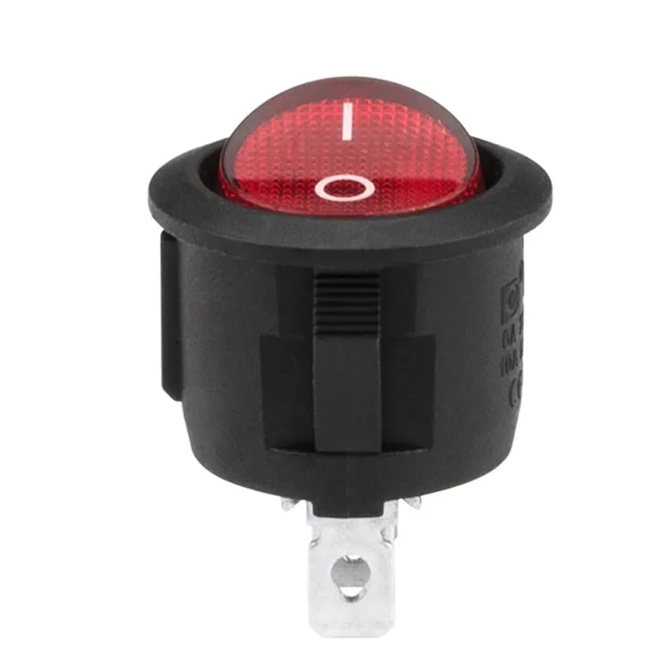 Round Rocker Switch ON/OFF 3-Pin Automotive switches - Pack of 10
