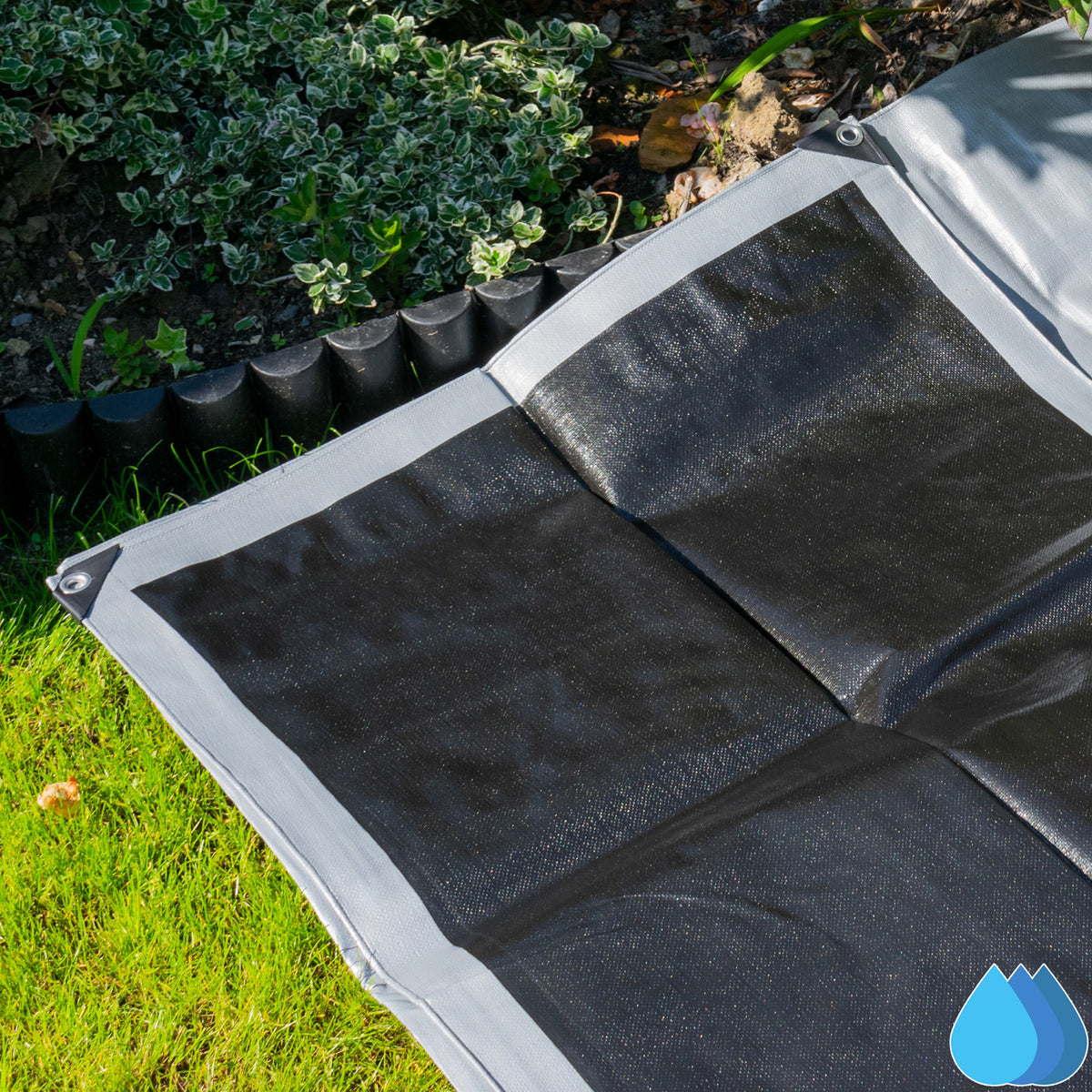 Silver Tarpaulin 4m x 6m XL-Grade