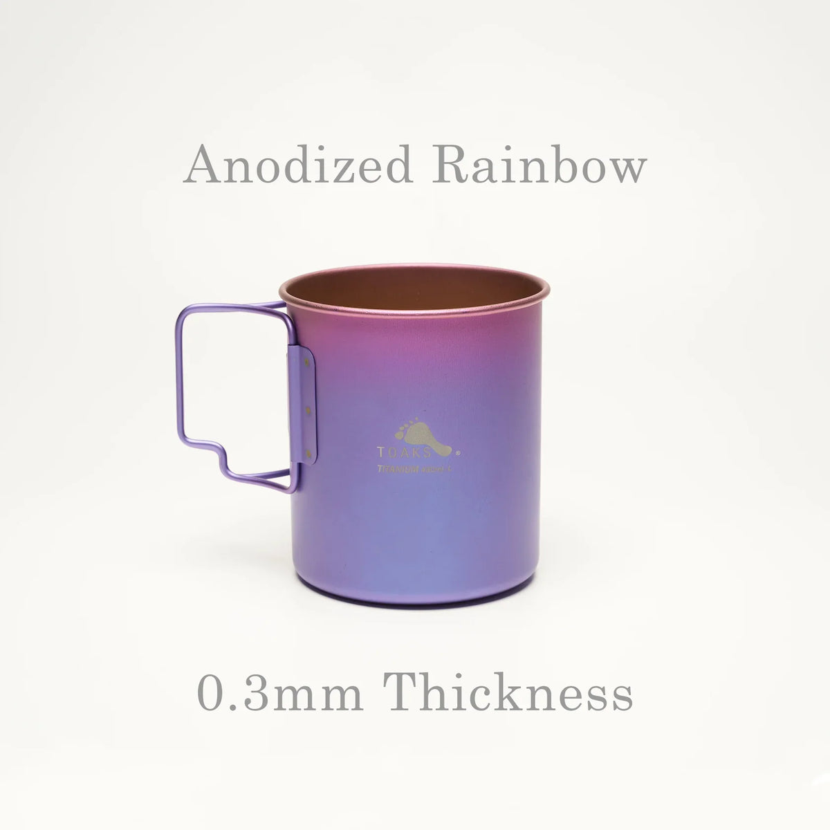 Toaks Ultralight Titanium 450ml Cup - 3 Colour Options