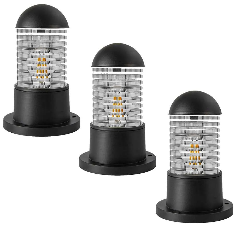 Outdoor Bollard Light E27 Garden Pillar Pathway Driveway IP54