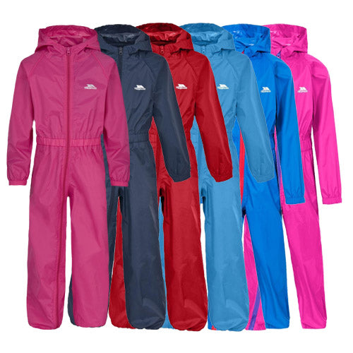 Kids Trespass Waterproof All-In-One Suit
