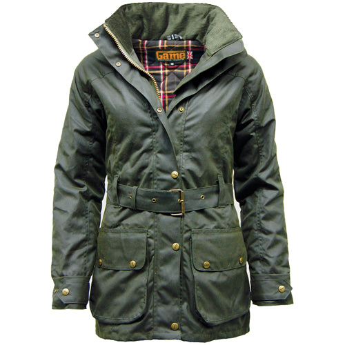 Game Padded Waxed Jacket