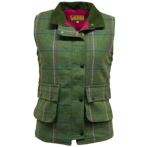 Ladies Game Tweed Gilet