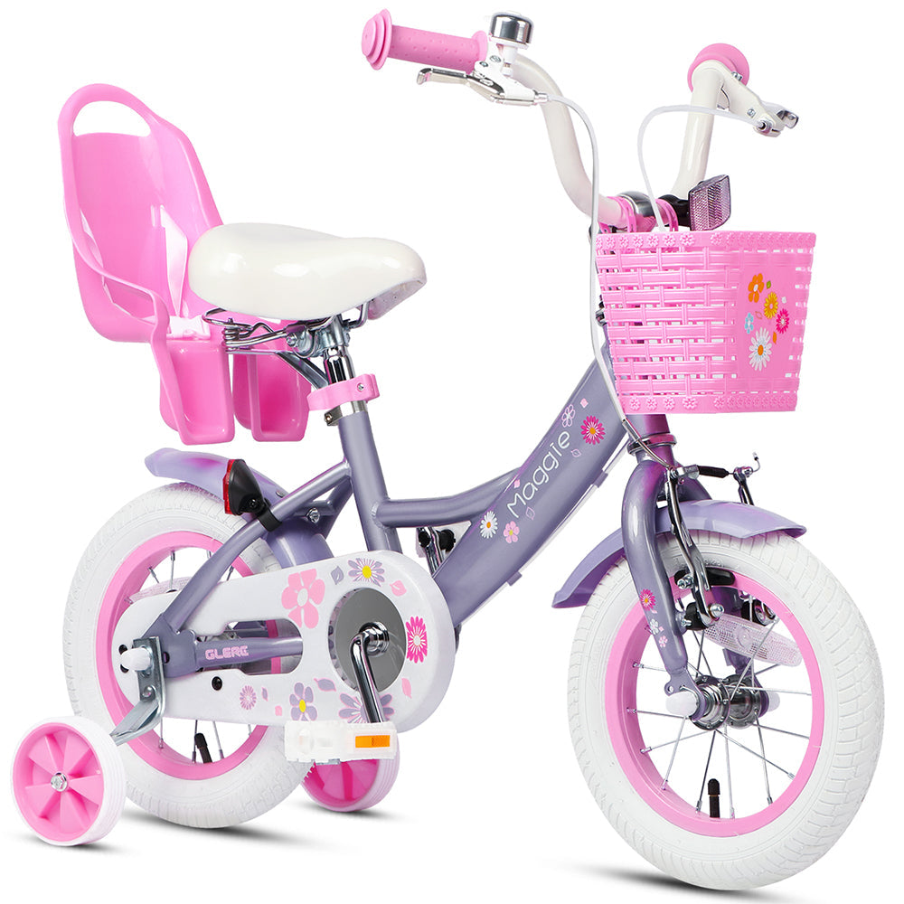 Glerc 12" Kids Bike For 2 - 4 Year olds - 4 Colour Options