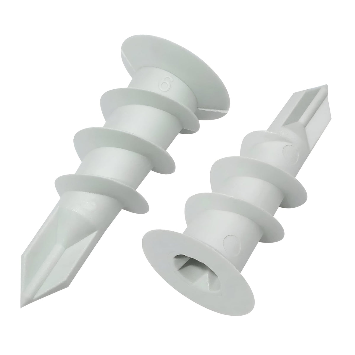 100x White Gypsum Board Screws Self Drilling