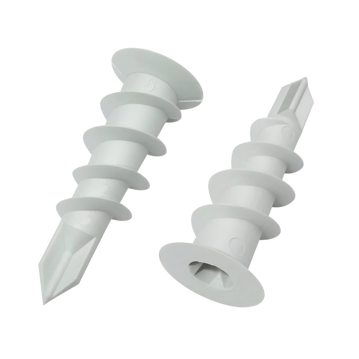 100x White Gypsum Board Screws Self Drilling