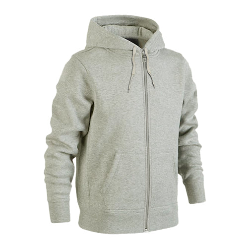 Mens Plain Zip Hoodie