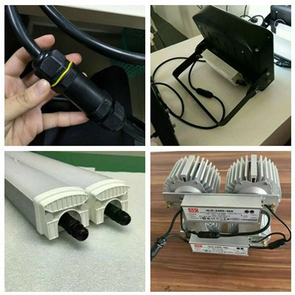 Waterproof Electrical Junction Box Cable Connector Wire IP68 UK~3556