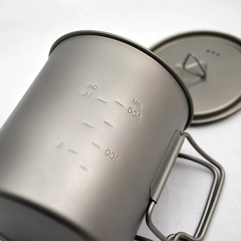 TOAKS Titanium Lightweight Pot with Lid 750ml / 900ml