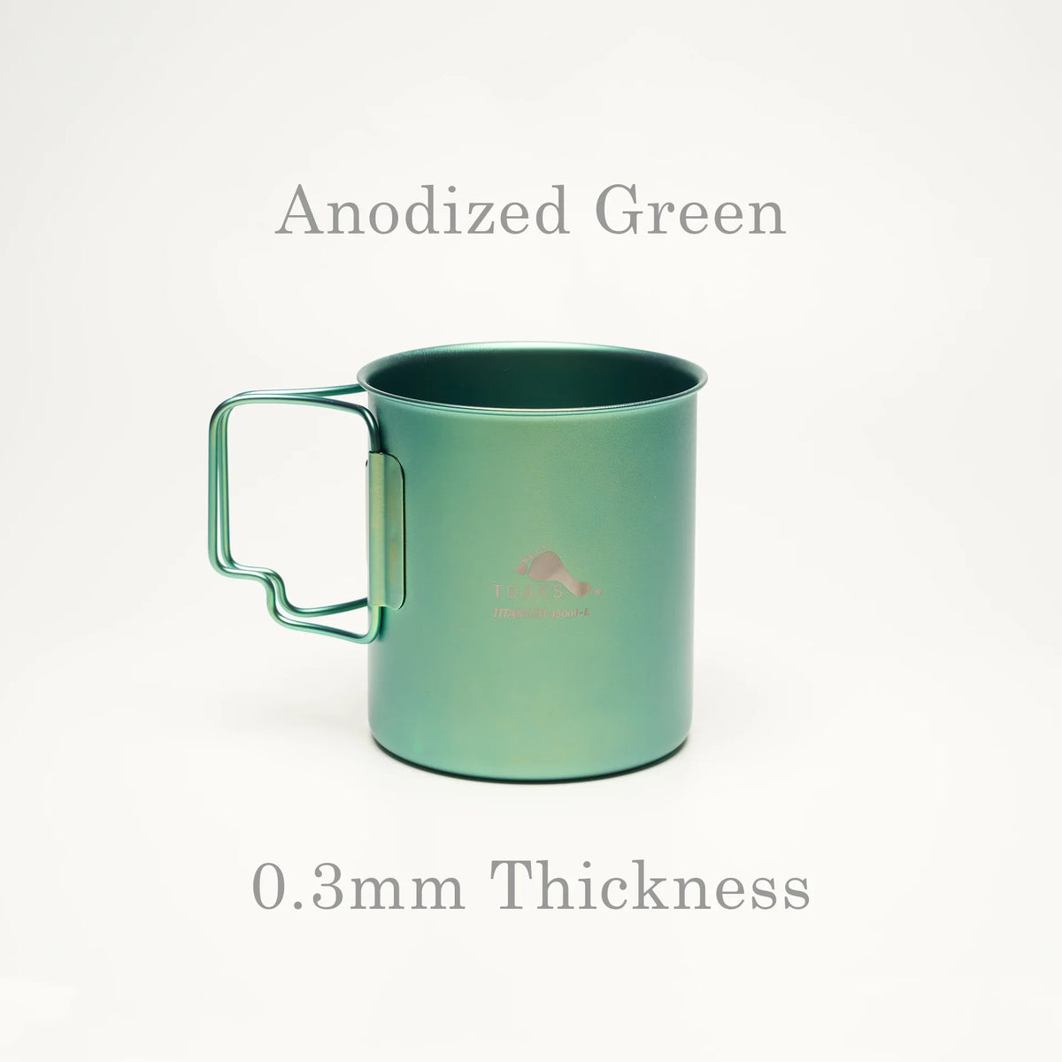 Toaks Ultralight Titanium 450ml Cup - 3 Colour Options