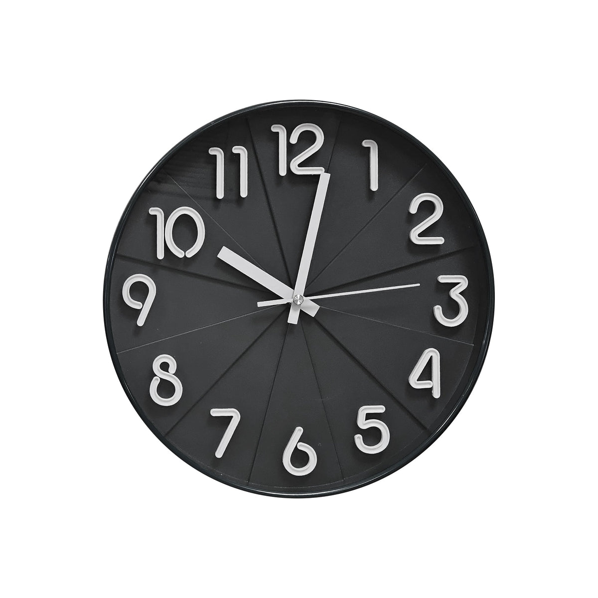 Round Creative Silent Wall Clock - 3 Colour Options