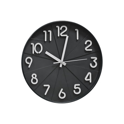 Round Creative Silent Wall Clock - 3 Colour Options