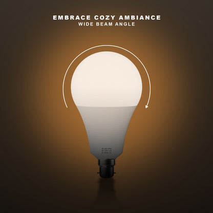 LED E27 A60 18W Warm White 2700K Non-Dimmable Bulb