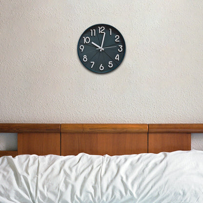 Round Creative Silent Wall Clock - 3 Colour Options