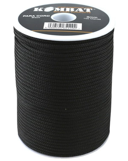 ParaCord 3mm on 100m Reel - 7 Colour Options