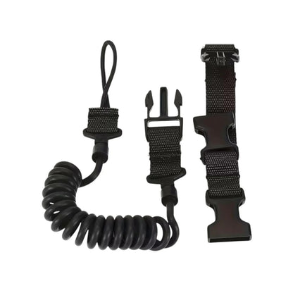 Tactical Airsoft Pistol Lanyard Coil