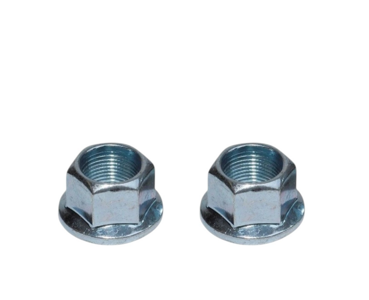 3/8" Flanged Axle Nuts British standard thread