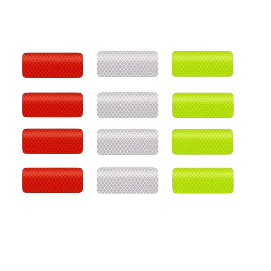 Hi-Vis Reflective Stickers - 3 Colour Options
