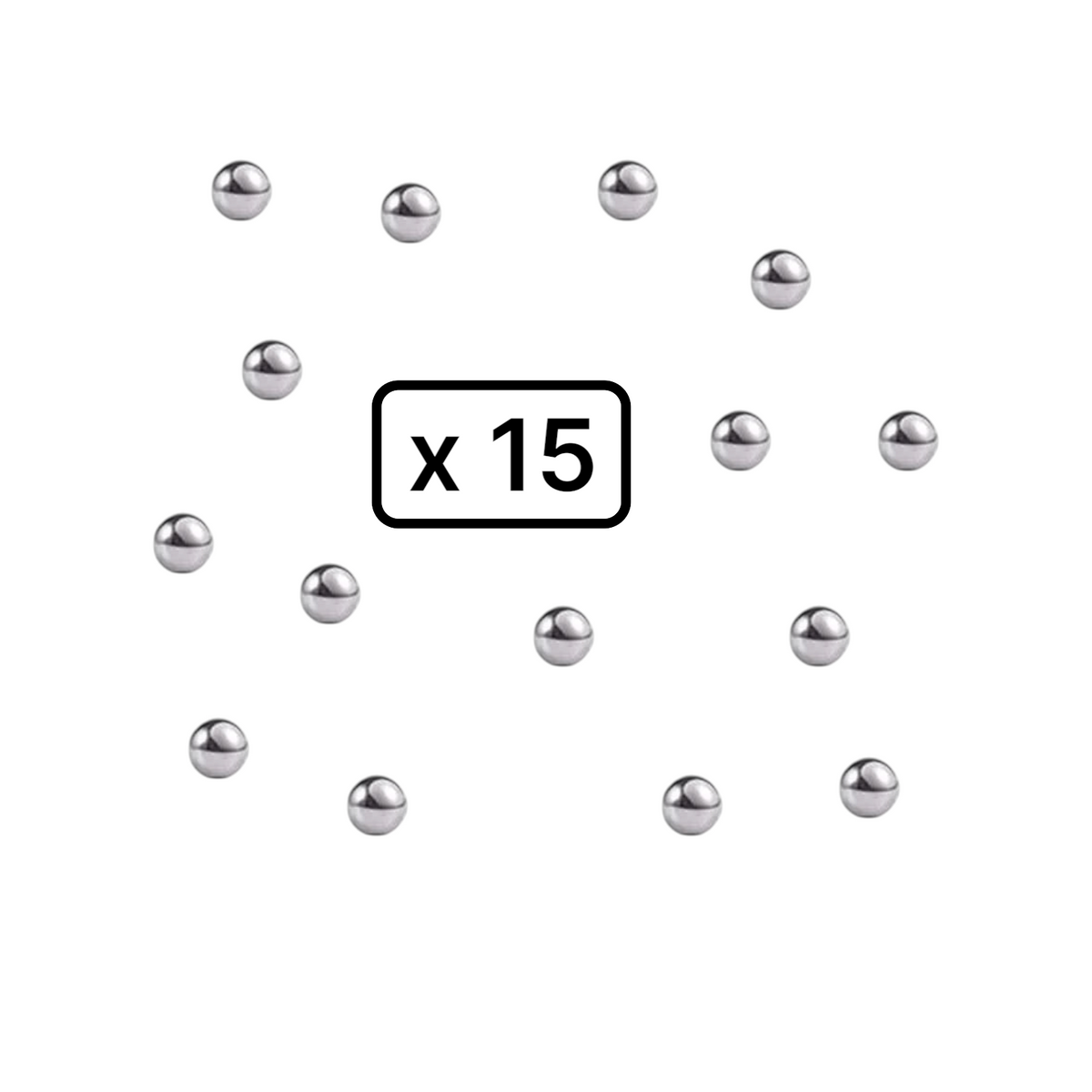 3/16"  Loose Steel Ball Bearings