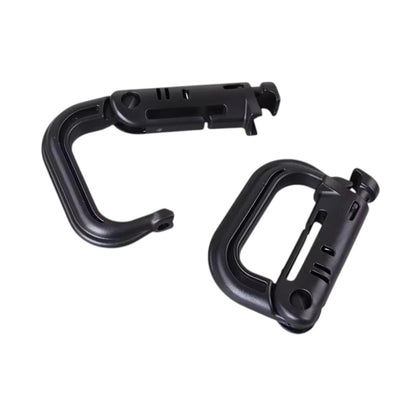 Tactical Molle D Clips - Pack of 4