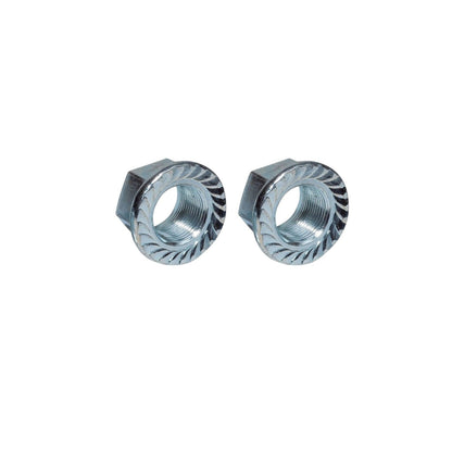3/8" Flanged Axle Nuts British standard thread