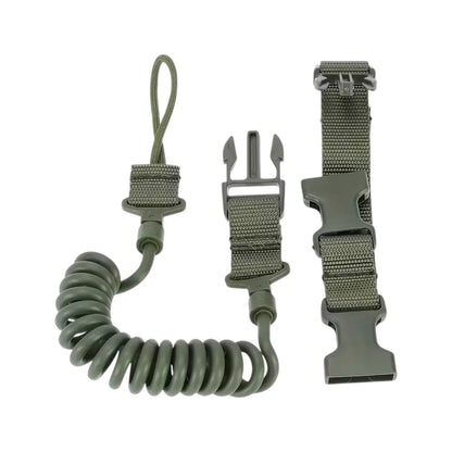 Tactical Airsoft Pistol Lanyard Coil