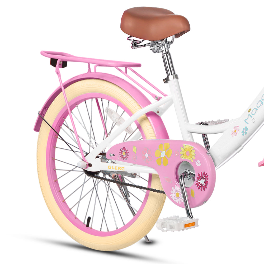 Glerc 20 Inch Kids Bike (with rear rack) - 5 Colour Options