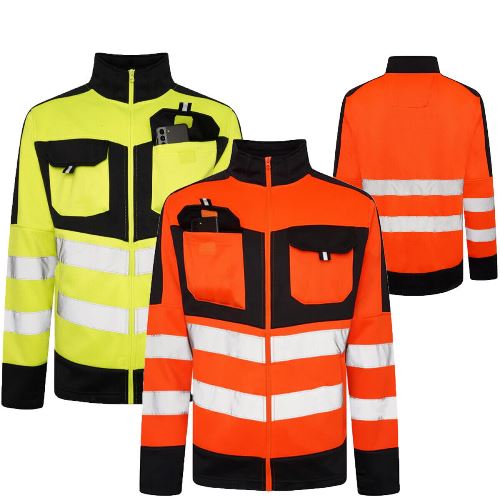 Hi Vis Aviator Workwear Zip jacket AV050