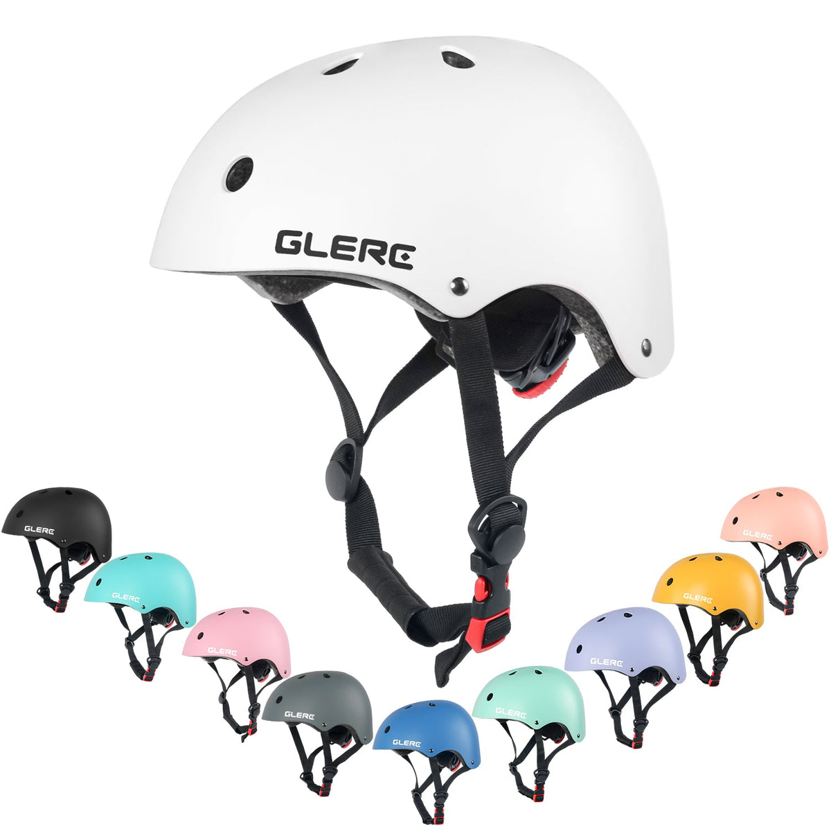 Glerc Kids Bike Helmet - 7 Colour Options