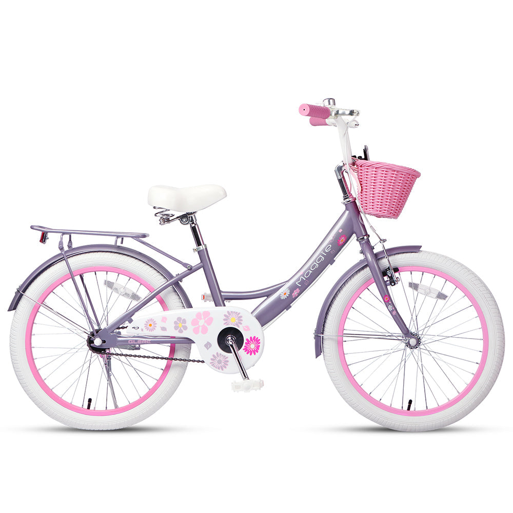 Glerc 20 Inch Kids Bike (with rear rack) - 5 Colour Options