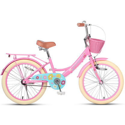 Glerc 20 Inch Kids Bike (with rear rack) - 5 Colour Options