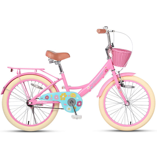 Glerc 20 Inch Kids Bike (with rear rack) - 5 Colour Options
