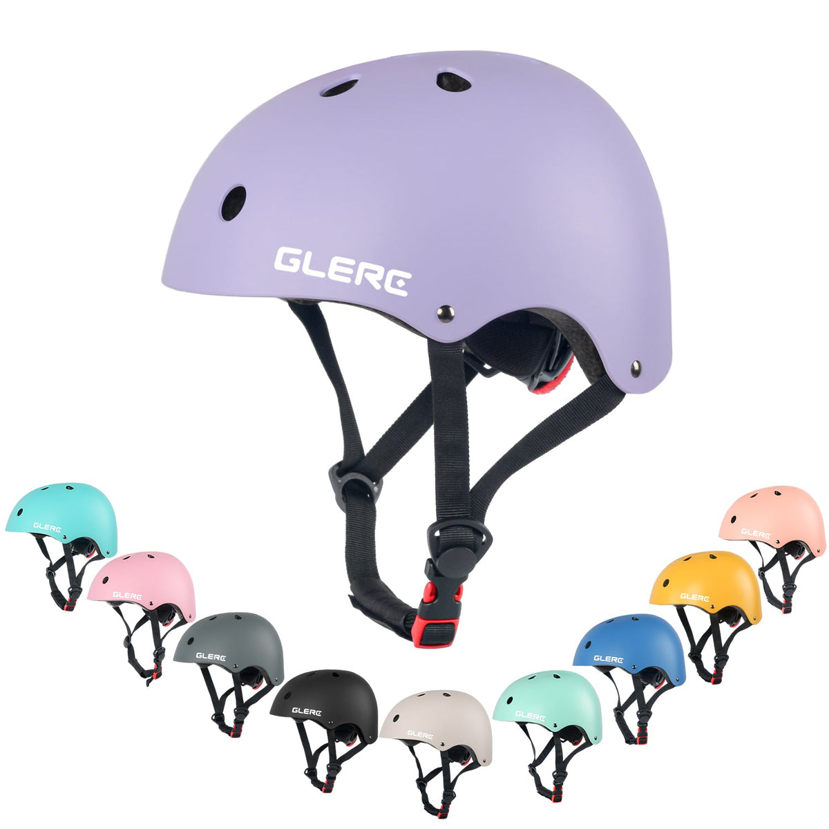 Glerc Kids Bike Helmet - 7 Colour Options