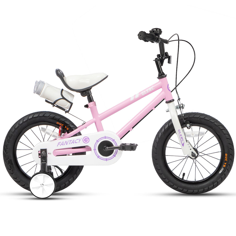 Glerc 14 Inch Kids Bike With Water Bottle - 4 Colour Options