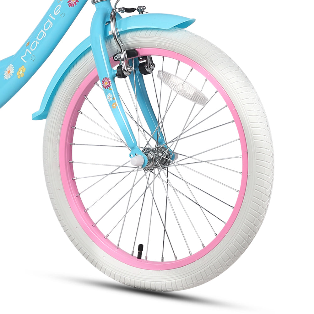Glerc 20 Inch Kids Bike (with rear rack) - 5 Colour Options