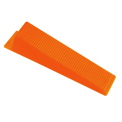 100x Tile Leveling Wedges Reusable PVC Spacers for Floor & Wall