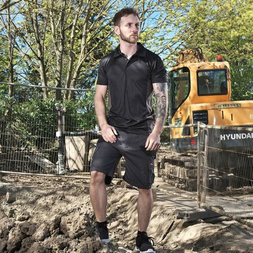 Tuffstuff Elite cargo Work Shorts Grey