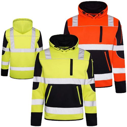 Mens Hi Vis Hoodie Aviator AV042