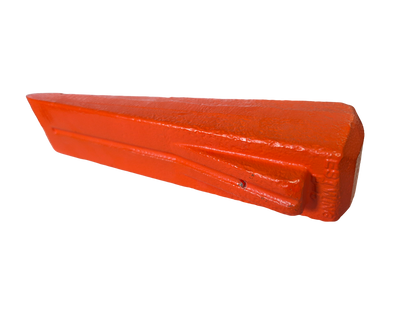 Red Spiked Steel Log Splitting Wedge - 2.3kg