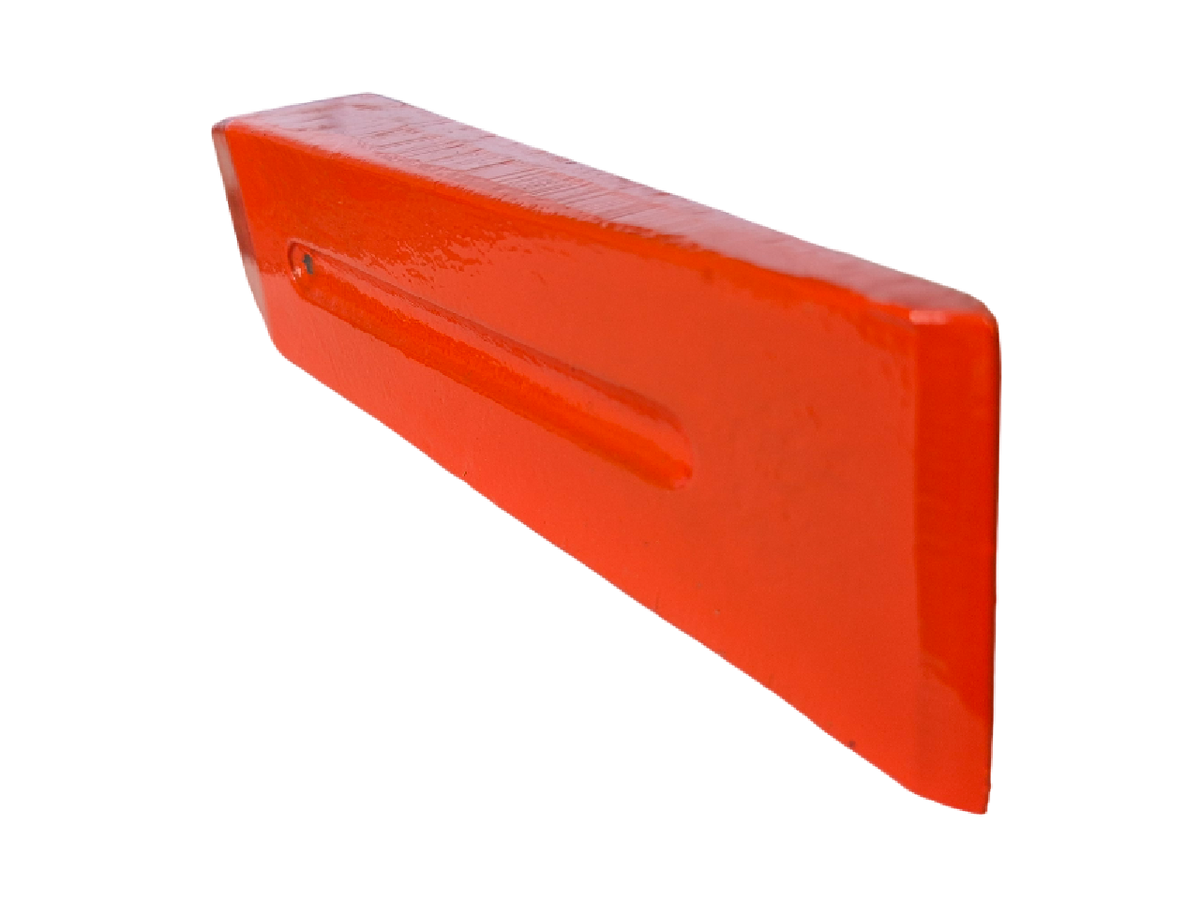 Red Steel Log Splitting Wedge, 2kg