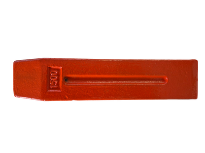 Red Steel Log Splitting Wedge - 1.5kg