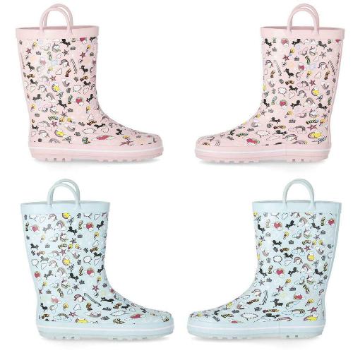 Trespass Starryton Kids Waterproof Rubber Wellies