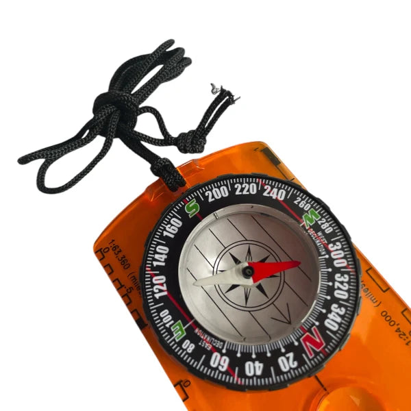 Waterproof Compass and Map Scale